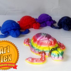 Schildkröte-Artflex-Rainbow