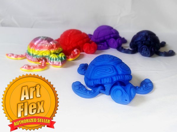 Schildkröte-Artflex-blau